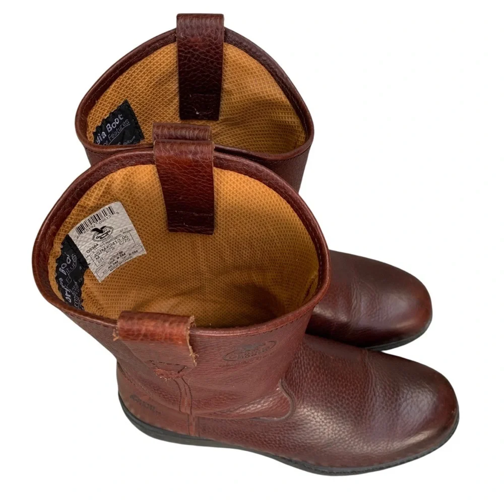 Georgia Boots Men's Brown Leather Wellington 11” G5384